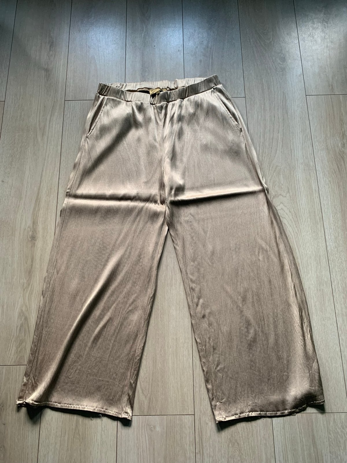 G-Maxx gouden broek Froukje de Both collectie maat M, Maat 38/40 (M), Ophalen of Verzenden, Zo goed als nieuw, Lang
