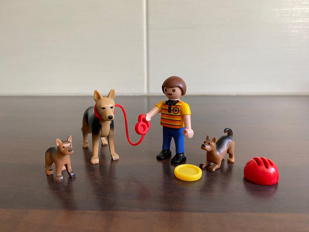 Playmobil City Life - Duitse Herder met puppy’s, Kinderen en Baby's, Speelgoed | Playmobil, Ophalen of Verzenden, Nieuw