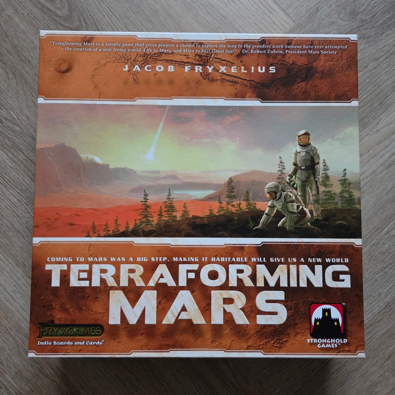 Terraforming Mars ENG - Alleen seal eraf, ongespeeld, Ophalen of Verzenden, Zo goed als nieuw