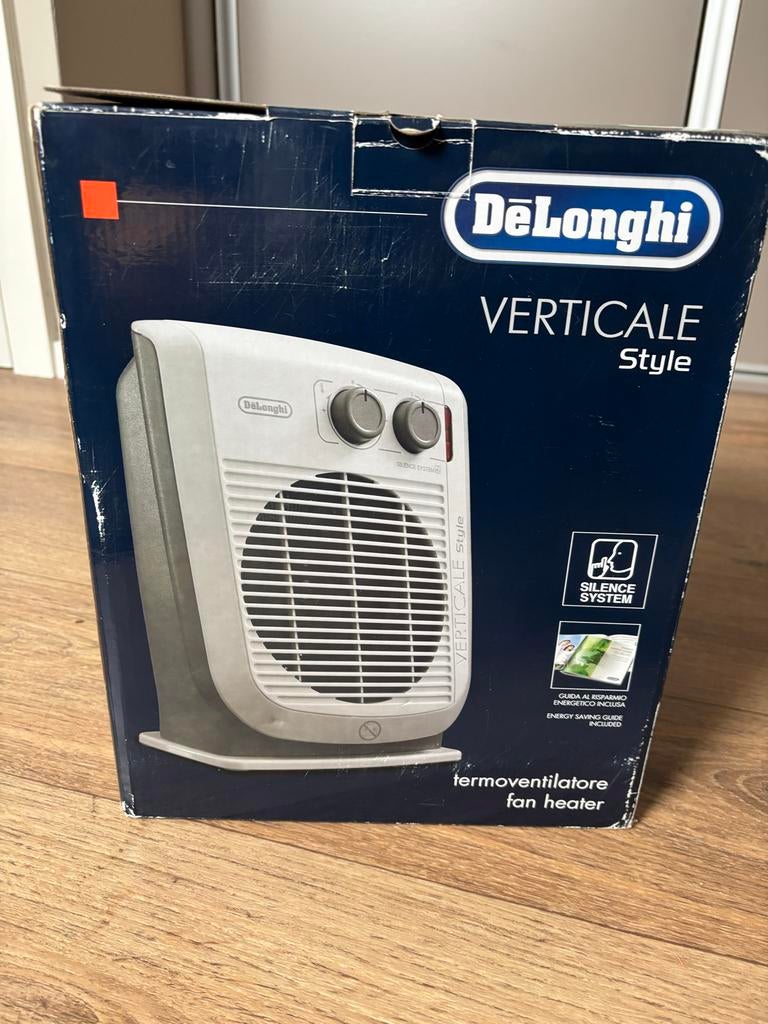 DeLonghi elektrische ventilator kachel HVF 2200 watt, Gebruikt, Minder dan 30 cm, Kachel, Minder dan 60 cm