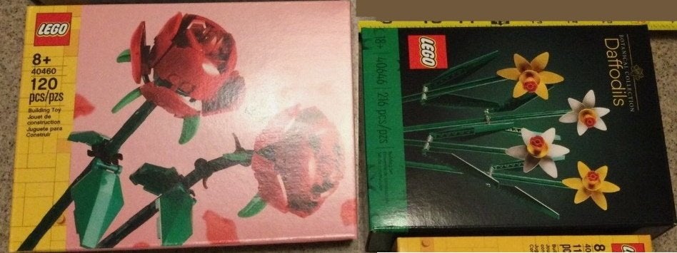 Lego narcissen + rozen NIEUW, Ophalen of Verzenden, Nieuw