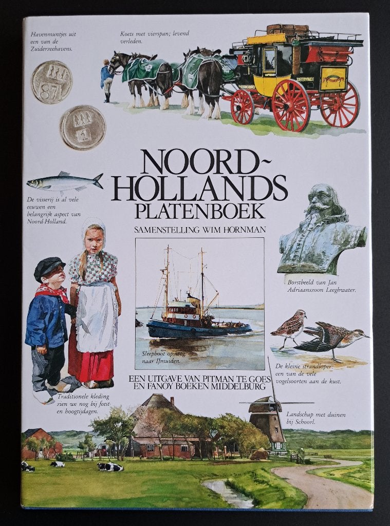 NOORD-HOLLANDS PLATENBOEK - Wim Hornman - 1988, Ophalen of Verzenden, Gelezen, Wim Hornman