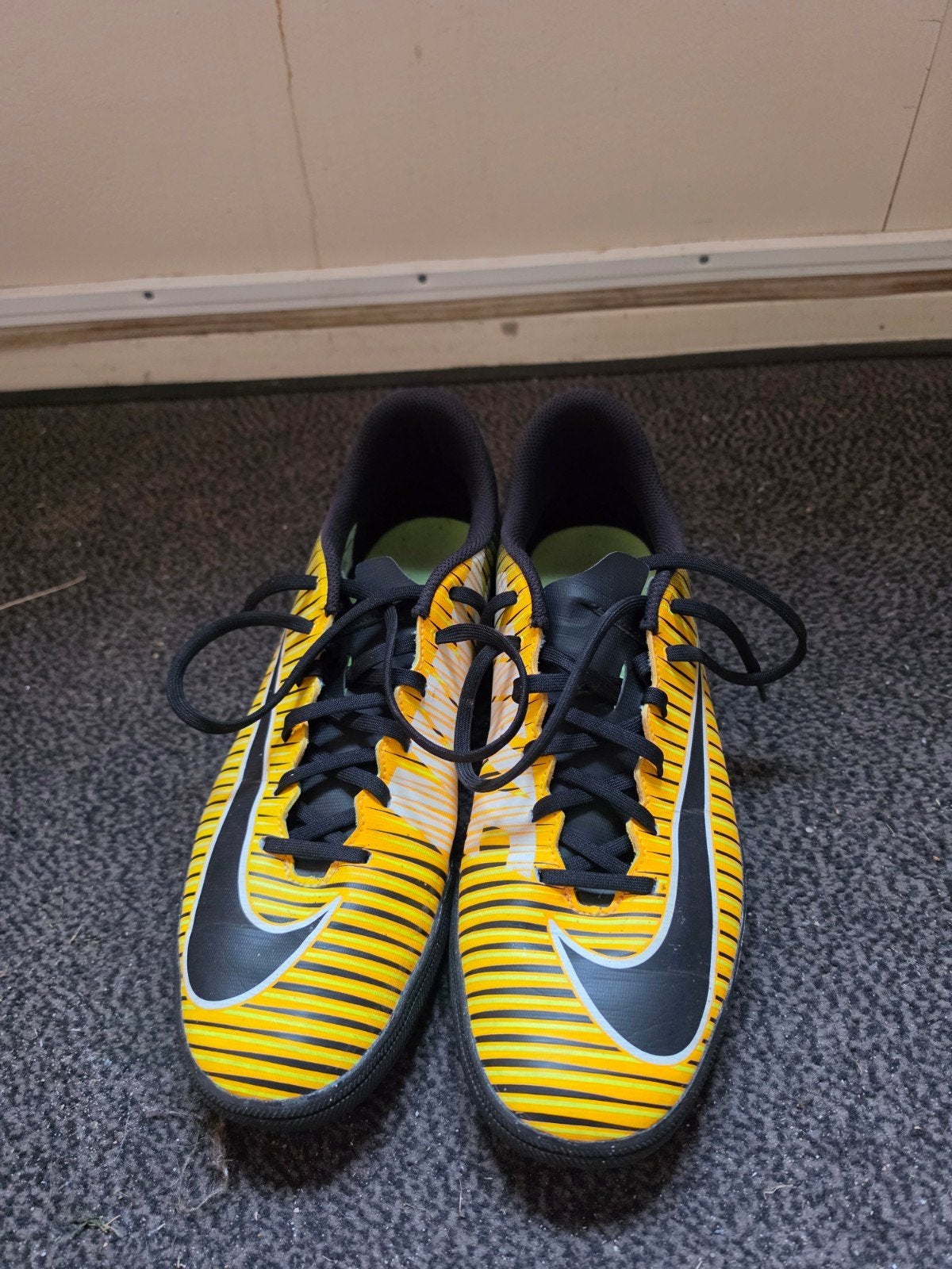 Nike MercrurialX voor turf (45 maat), Maat XS of kleiner, Ophalen of Verzenden, Gebruikt, Schoenen