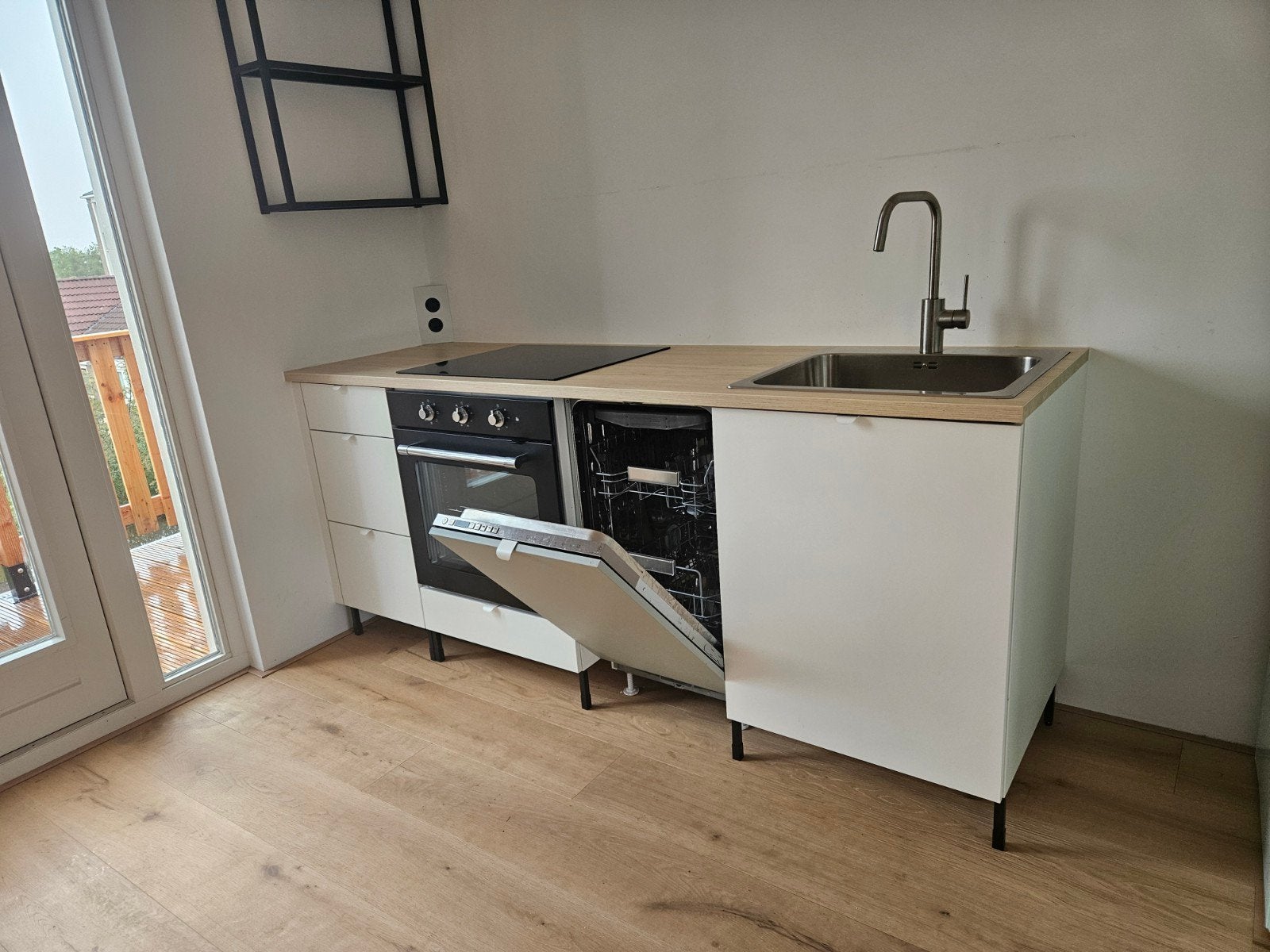 Complete kleine keuken met apparatuur - IKEA, Ophalen, Zo goed als nieuw