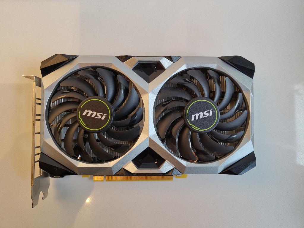 MSI GeForce GTX 1660 SUPER VENTUS XS OC, Computers en Software, Videokaarten, Ophalen, PCI-Express 3, Gebruikt, GDDR6