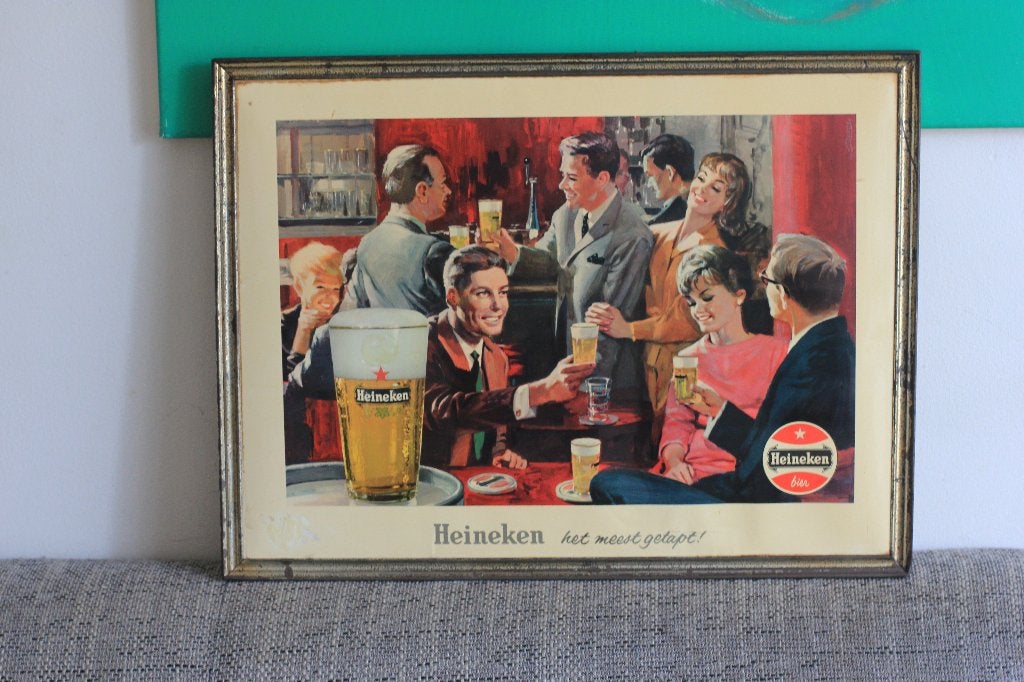 heineken bier glacoide display, Verzamelen, Biermerken, Ophalen of Verzenden, Overige typen, Heineken