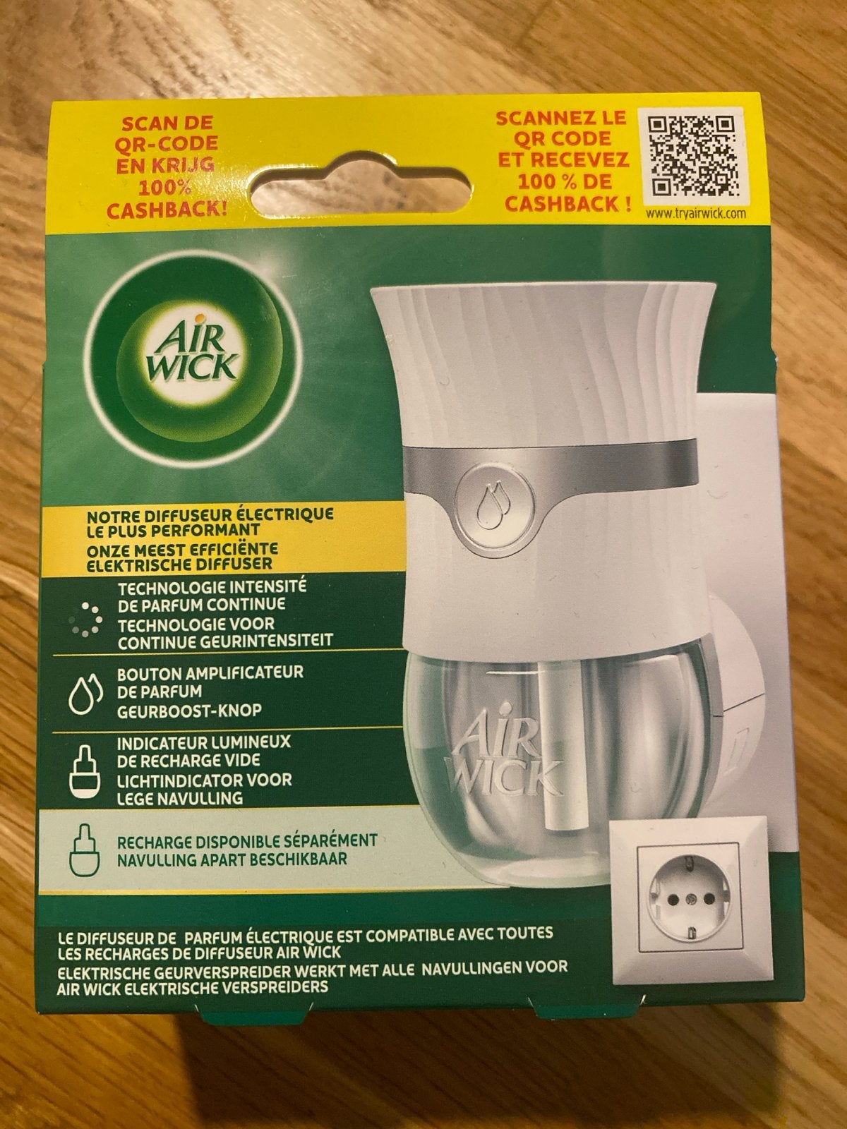 Airwick Elektrische Diffuser (Nieuw in doos), Ophalen, Nieuw