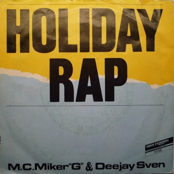 Hip Hop Single : M.C. Miker "G" & Deejay Sven – Holiday Rap, Cd's en Dvd's, Vinyl Singles, Fotohoes, 7 inch, Ophalen of Verzenden