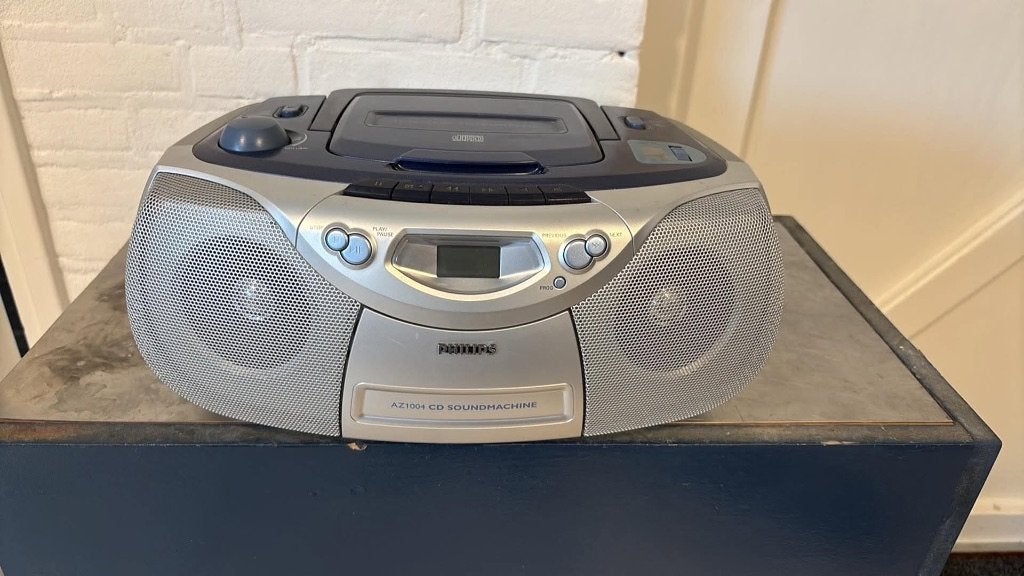 philips cd radio casette, Ophalen of Verzenden, Gebruikt, Overige typen, Met cd-speler