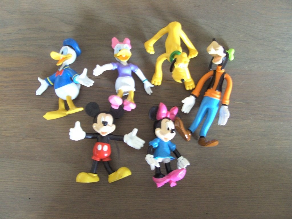 Complete set Disney poppetjes, Ophalen of Verzenden, Overige figuren, Zo goed als nieuw, Beeldje of Figuurtje