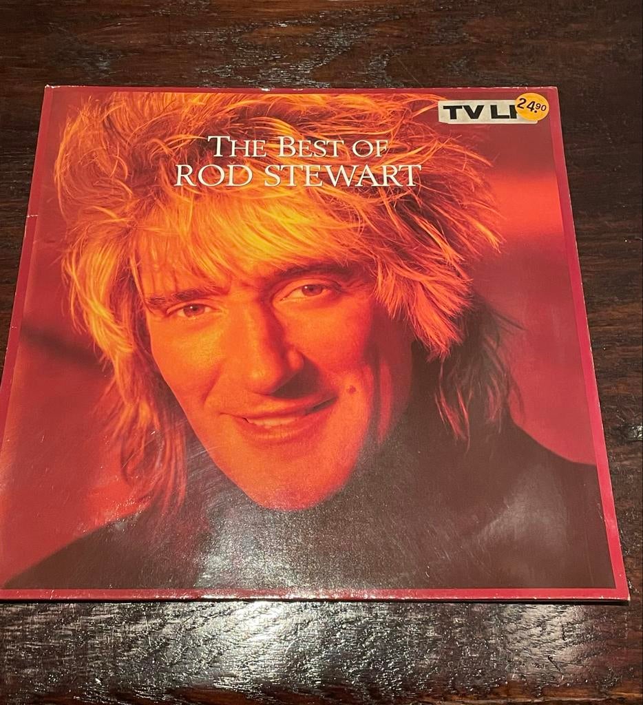 Rod Stewart - The Best Of Rod Stewart LP Vinyl, Cd's en Dvd's, Gebruikt, 1980 - 1989, Ophalen of Verzenden, Complilatie