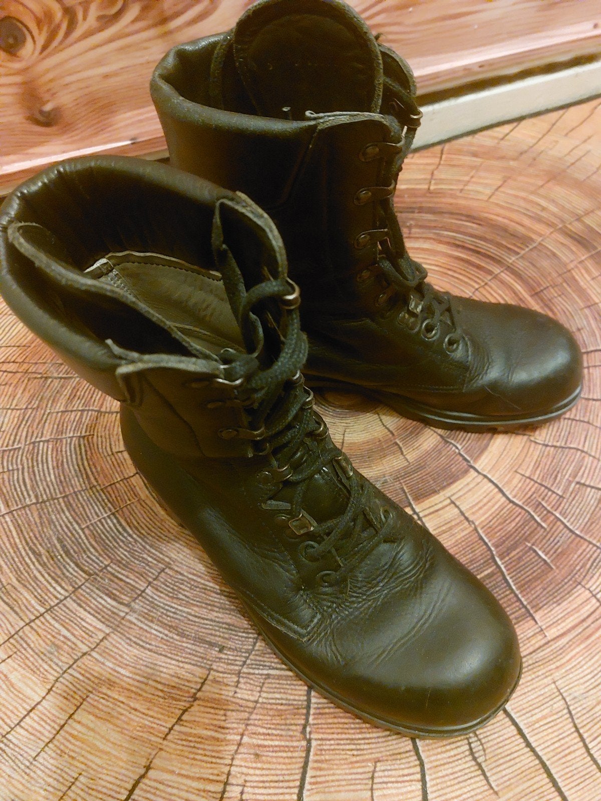 Ned.militaire laarzen.mt 41, Ophalen of Verzenden, Landmacht, Nederland