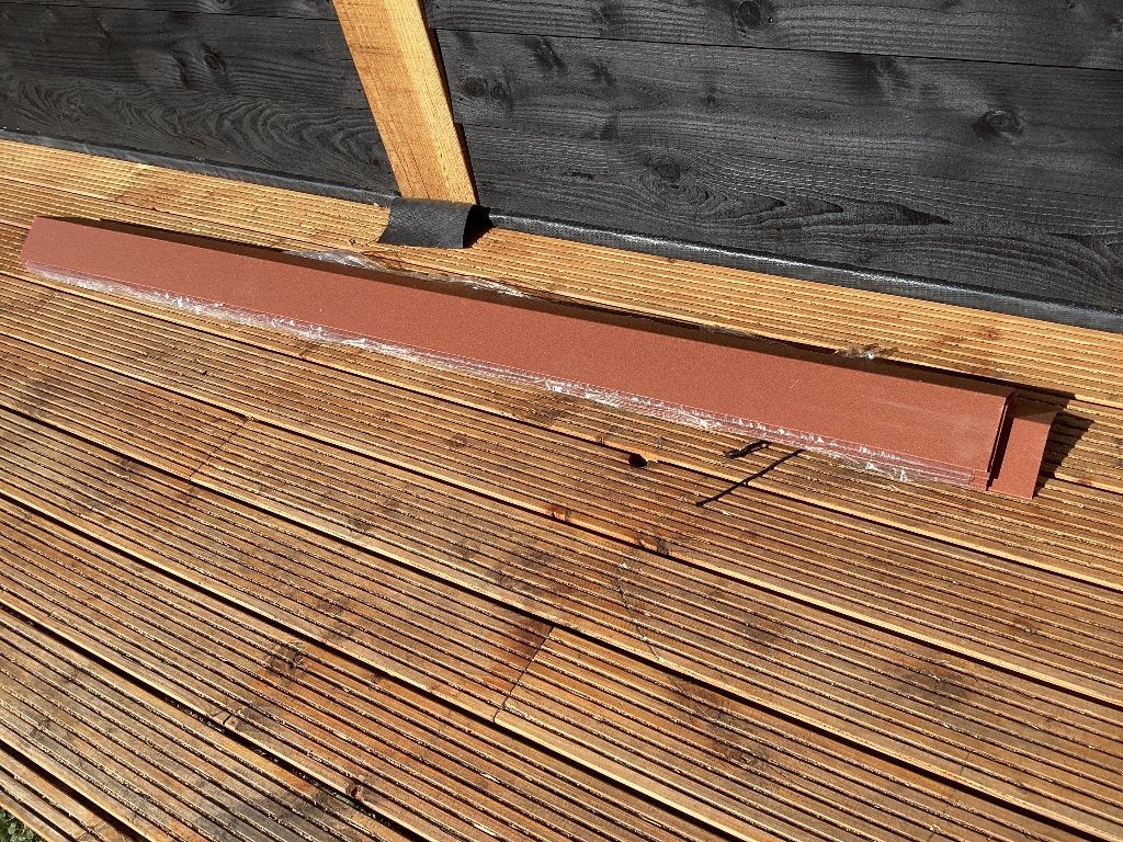 nok vorst platen, Doe-het-zelf en Verbouw, Nieuw, 5 tot 10 m², Metaal, Rood