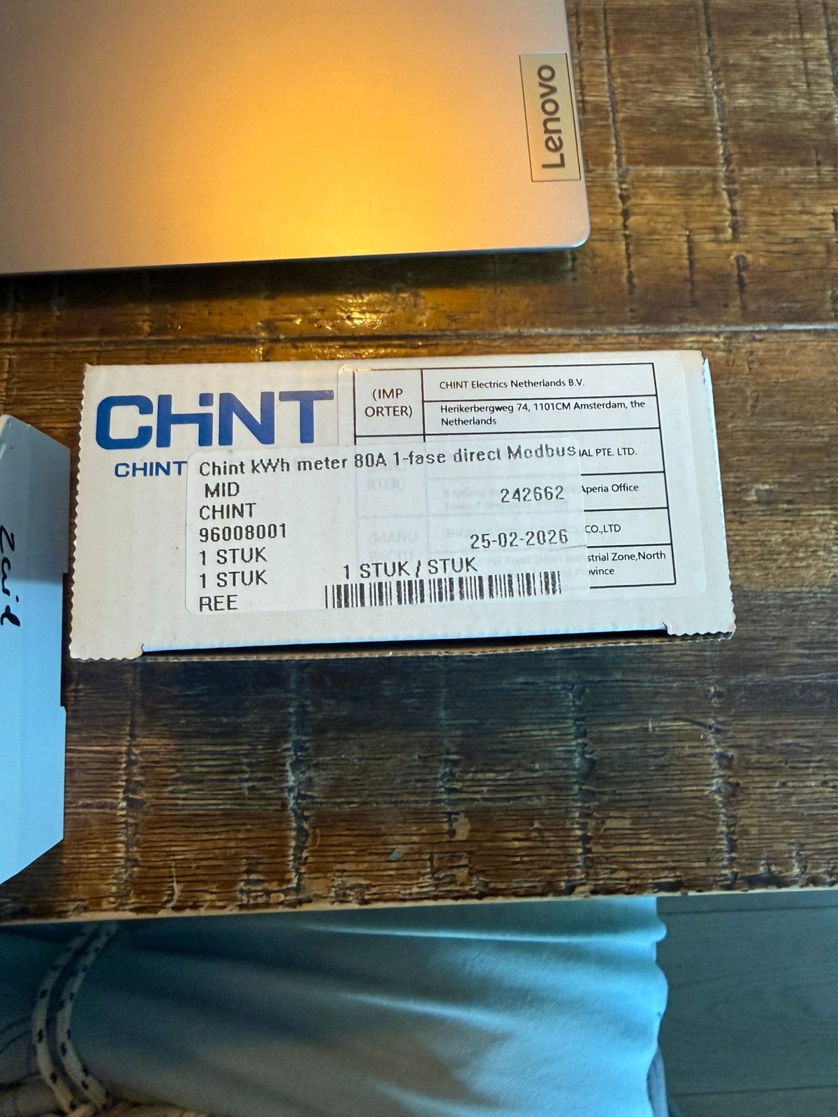 CHINT 1-fase modbus meter nieuw, Ophalen of Verzenden, Nieuw