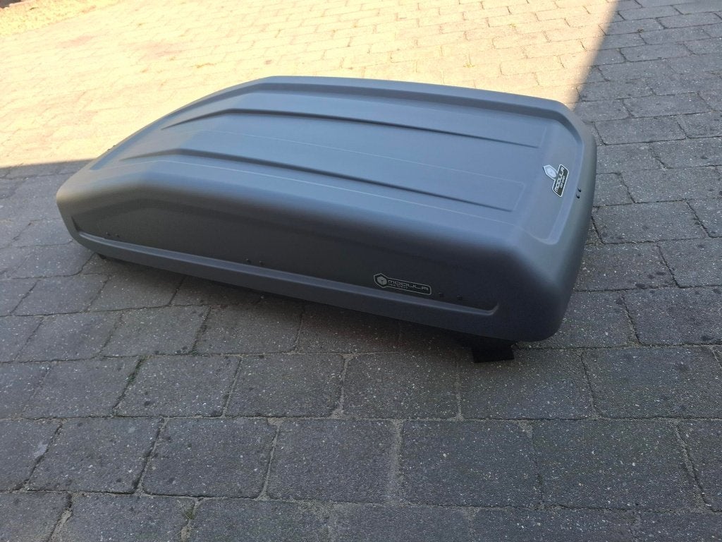 Dakkoffer Modula 470 (incl universele dakdragers), Auto diversen, Ophalen, Zo goed als nieuw