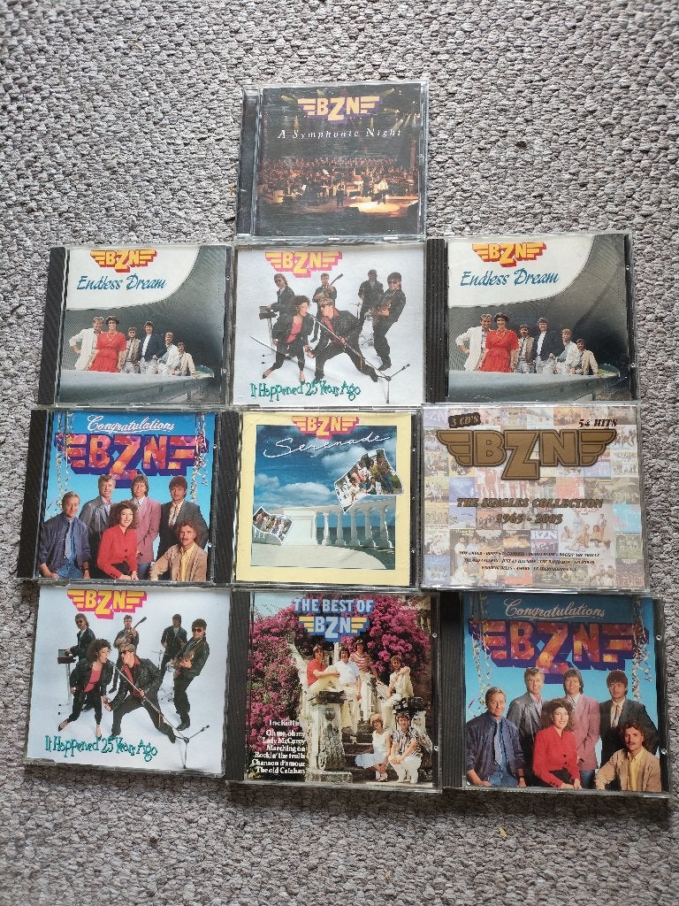 16 cd's van BZN. Enkele dubbele., Ophalen of Verzenden, Zo goed als nieuw, Overige genres