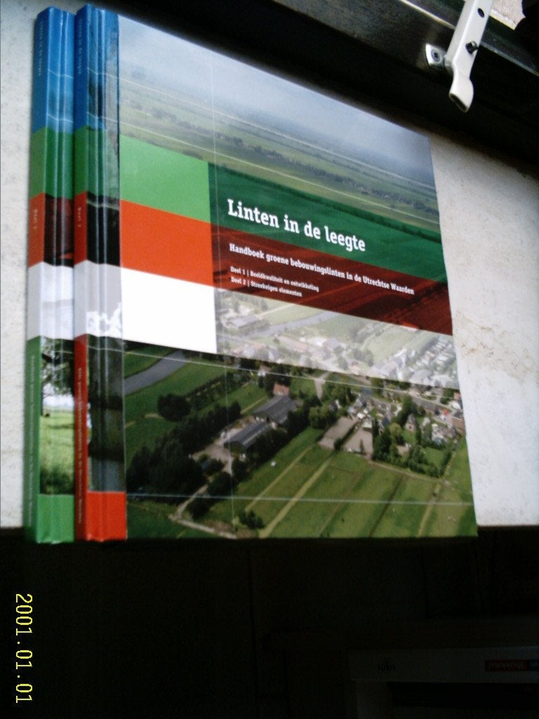 Handboek groene bebouwingslinten in de Utrechtse Waarden., Ophalen of Verzenden, Zo goed als nieuw