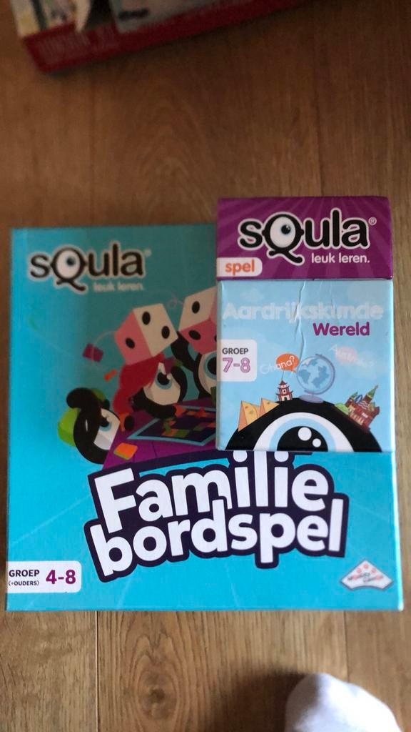 Squla bordspel+spel, Ophalen of Verzenden