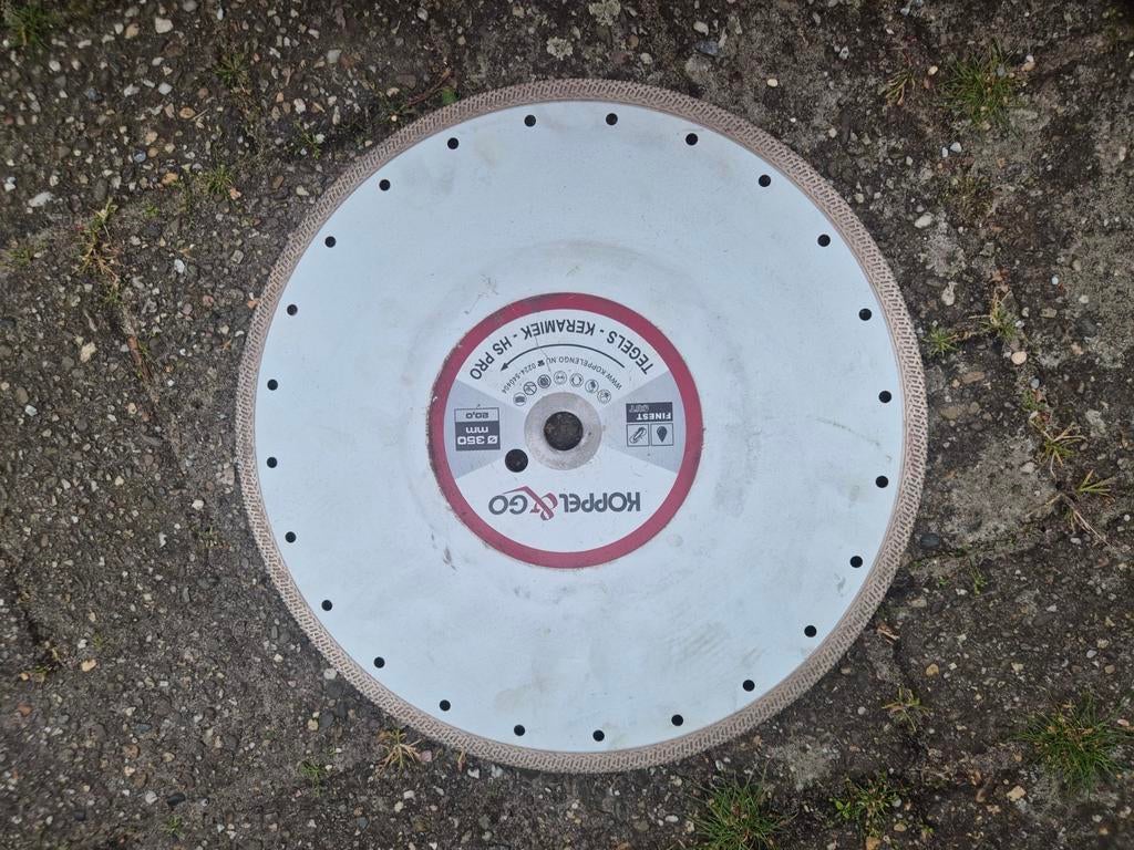 Zaagblad koppel&go keramisch ongebruikt bandenzaag, Ophalen of Verzenden, Zo goed als nieuw, 1000 watt of meer, Overige typen