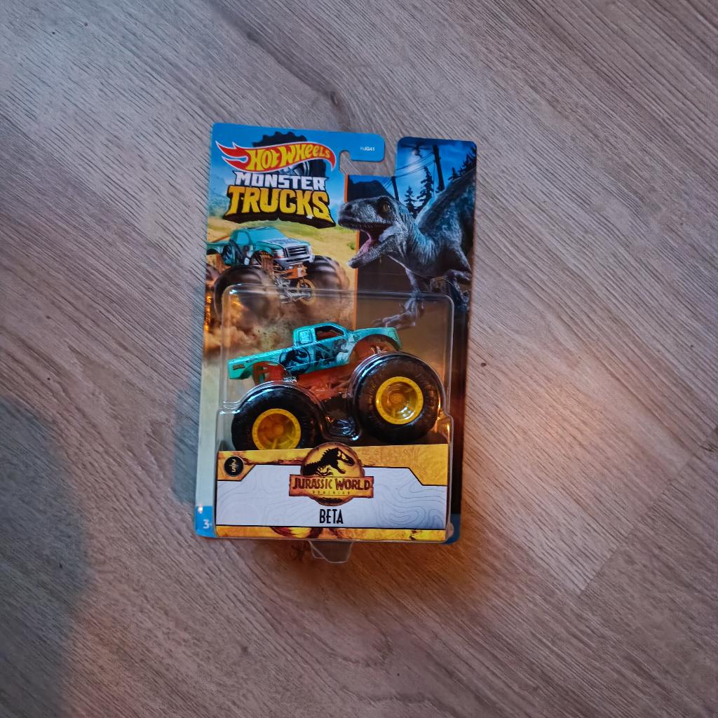 hot wheels Jurassic world beta monster truck, Ophalen of Verzenden, Nieuw, Auto