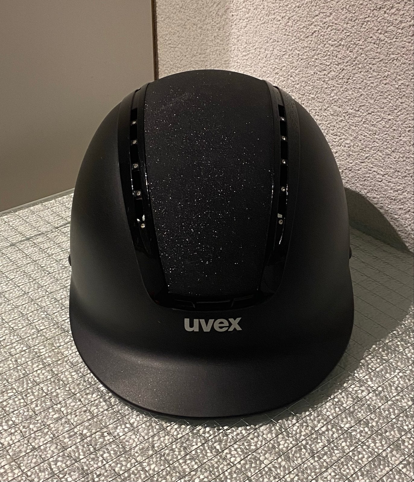 UVEX Suxxed Starshine Swarovski Cap, Dieren en Toebehoren, Ophalen of Verzenden, Zo goed als nieuw, Dressuur