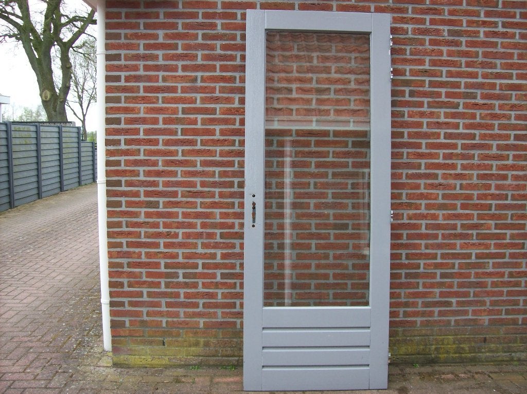 buiten deur met glas, Ophalen, Gebruikt, 80 tot 100 cm, Buitendeur