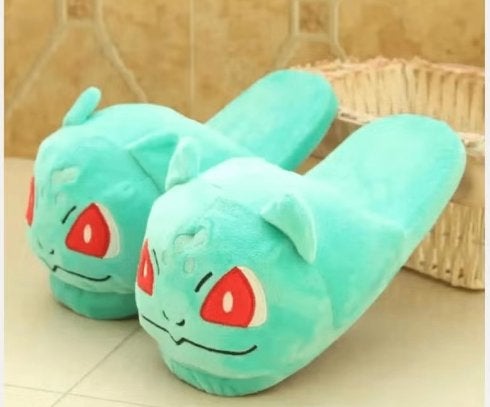 Pokemon warme pluche pantoffels unisex, Ophalen of Verzenden, Nieuw, Pantoffels of Sloffen