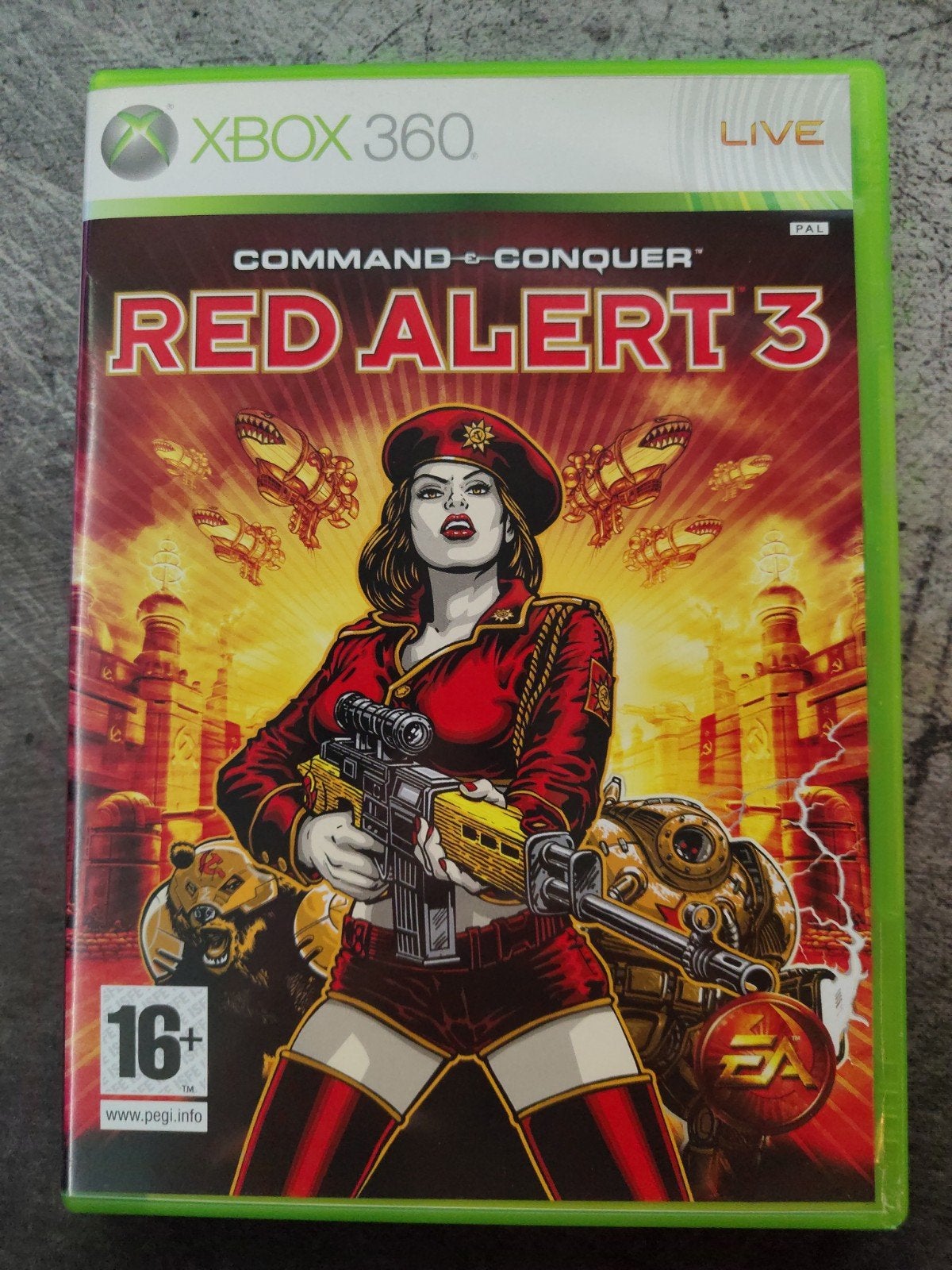 C&C: Red Alert 3 - Xbox 360 - CIB, Online, Gebruikt, Ophalen of Verzenden, 3 spelers of meer