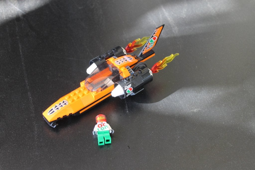 lego city snelheidsrecordwagen 60178, Ophalen, City, Lego, Zo goed als nieuw