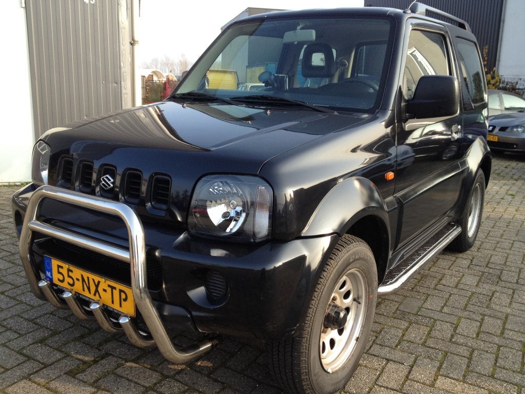 Suzuki Jimny Sidebars met rvs trede, Niet ingevuld, Niet ingevuld, Niet ingevuld