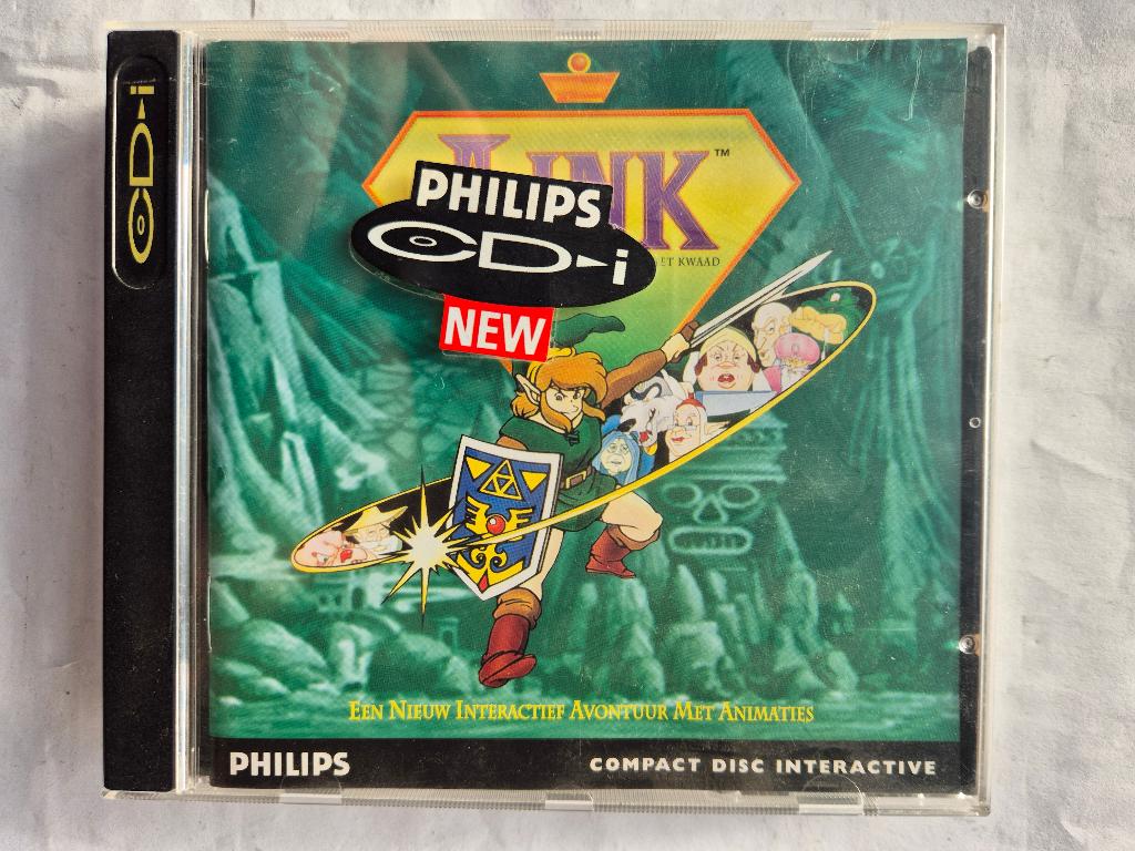 LINK de gezichten van het kwaad philips CDI, Gebruikt, 1 speler, Ophalen of Verzenden, Vanaf 3 jaar