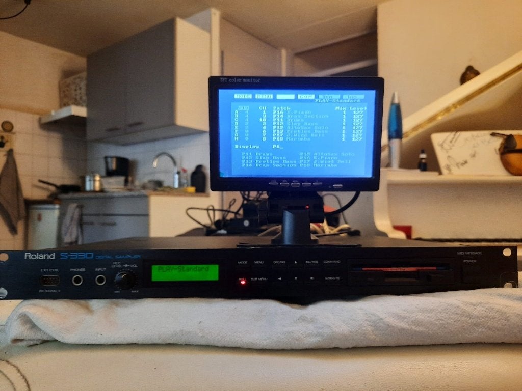Roland S330 Sampler, Ophalen, Roland, Overige aantallen, Zo goed als nieuw