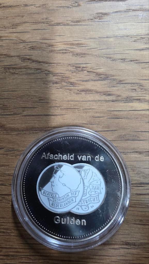 Afscheid van de Gulden munt Beatrix munt, Ophalen of Verzenden, Koningin Beatrix, Overige waardes, Losse munt