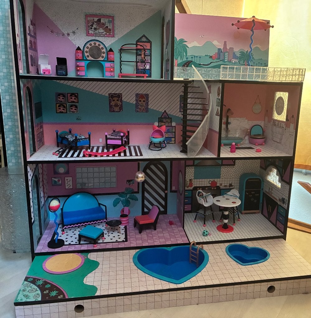 LOL surprise huis, poppen en big surprise., Ophalen, Gebruikt, Overige typen