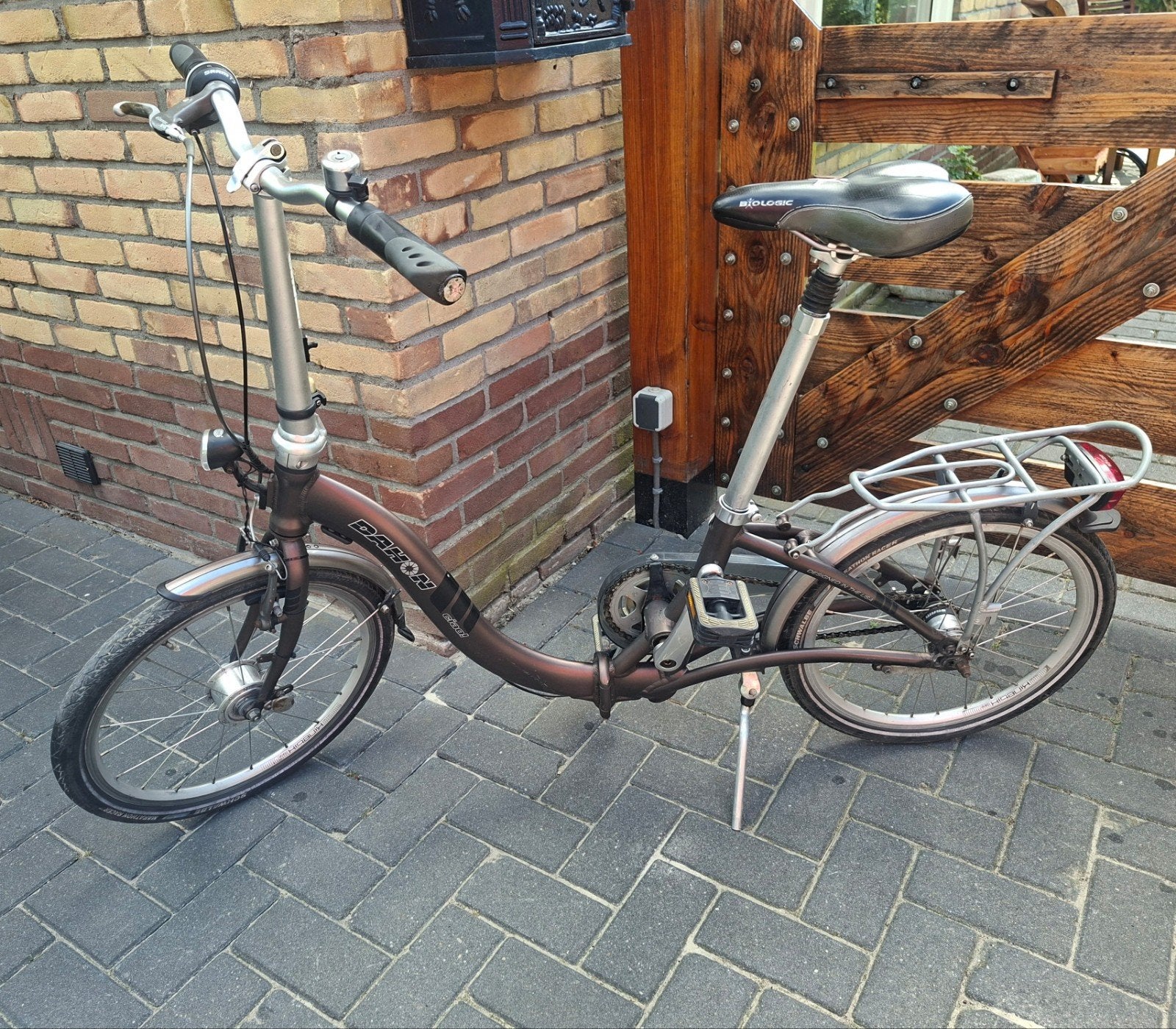Dahon Ciao! vouwfiets, Fietsen en Brommers, Fietsen | Vouwfietsen, Ophalen, 20 inch of meer, Gebruikt, Velgrem