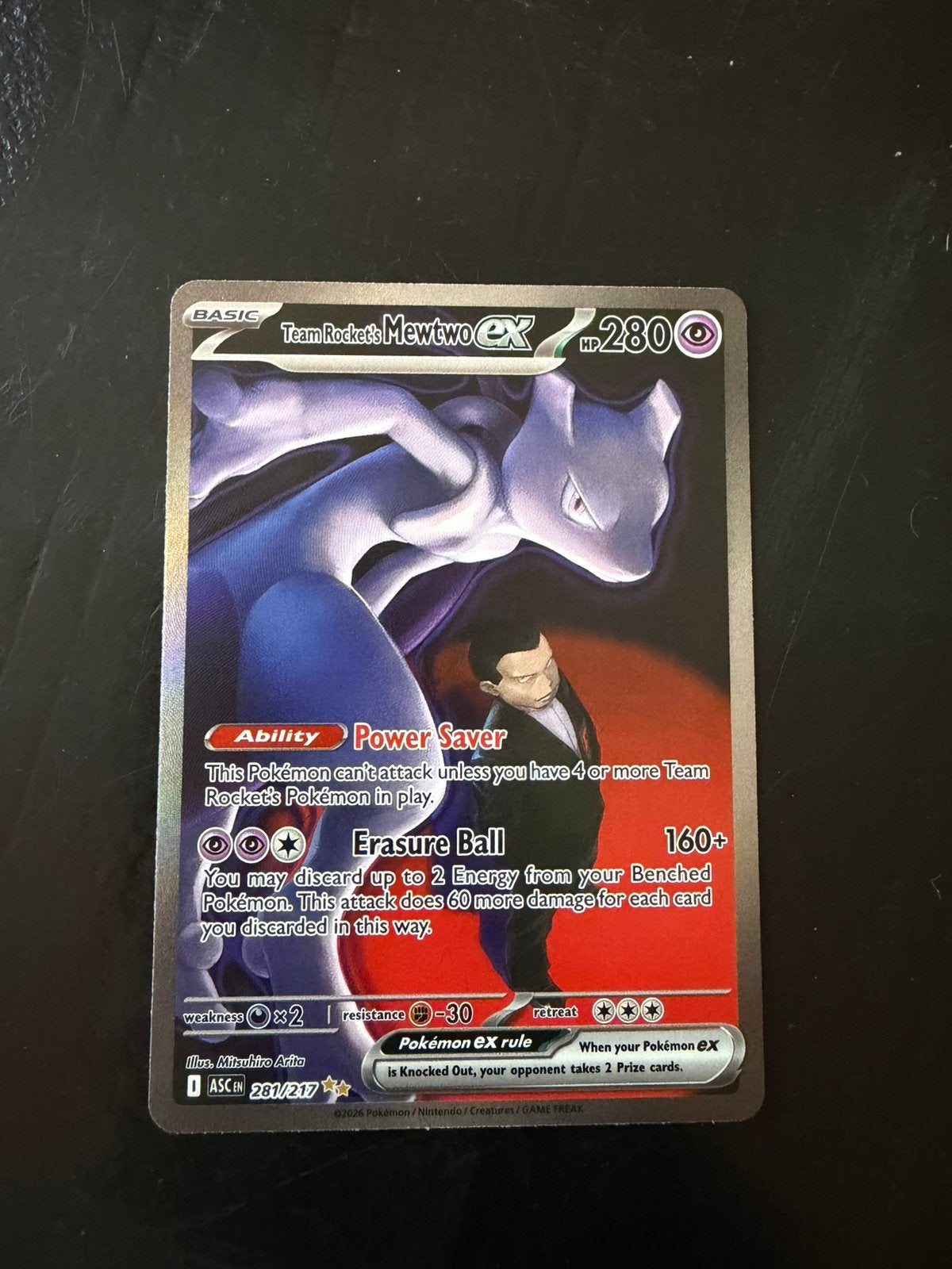 TeamRocket’s Mewtwo ex ascende heroes, Ophalen, Zo goed als nieuw