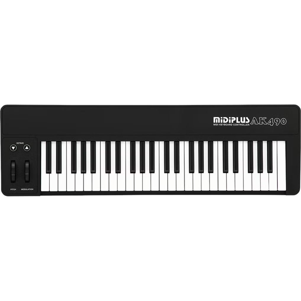 Midiplus AK490 USB MIDI keyboard 49-toetsen, ., Nieuw, Ophalen of Verzenden, .