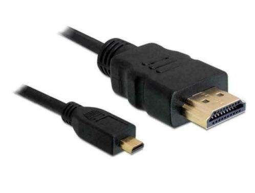 HDMI naar HDMI micro Kabel zwart 1.5 meter, Audio, Tv en Foto, Audiokabels en Televisiekabels, Ophalen, Nieuw, Minder dan 2 meter