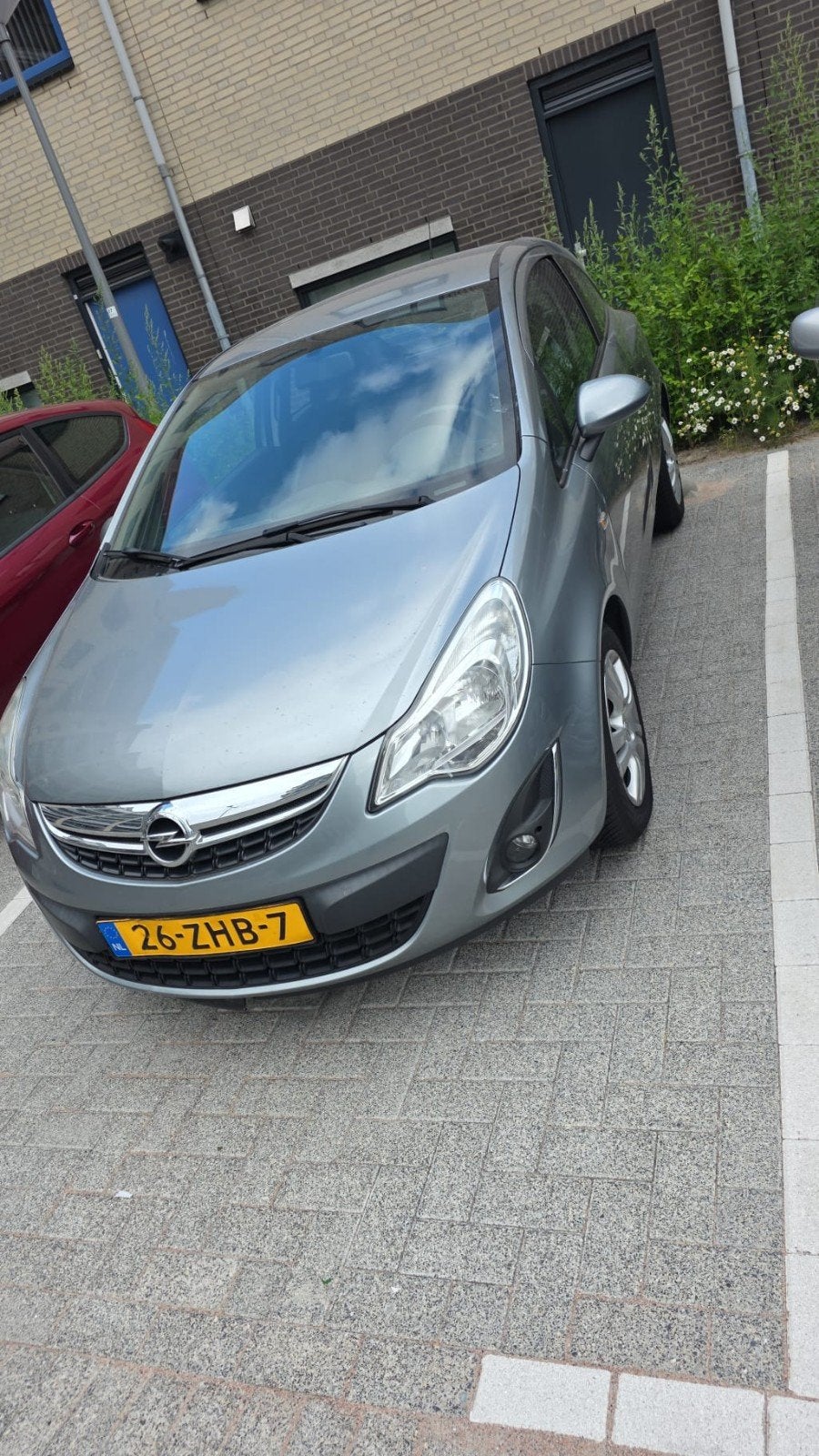 Opel Corsa 1.2 16V LPG 3D 2012 Grijs, Auto's, Voorwielaandrijving, 1605 kg, 4 cilinders, 1229 cc