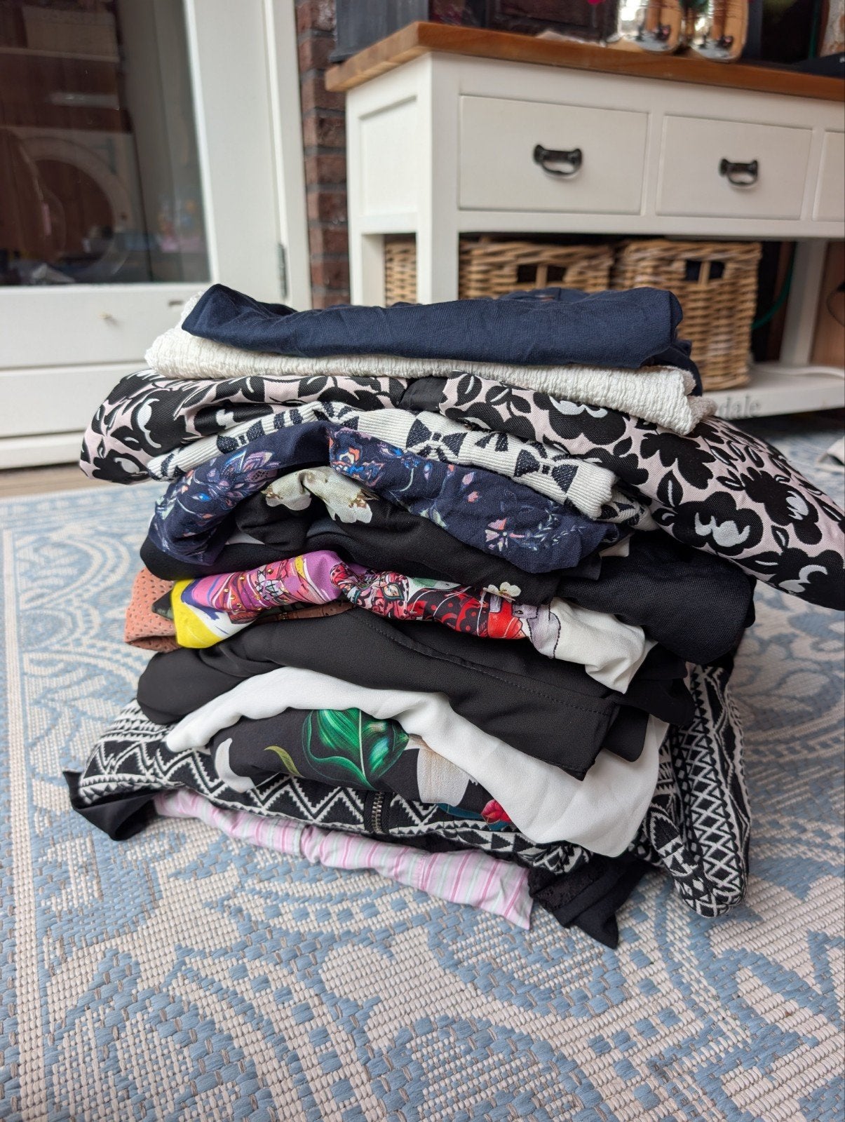 Kledingpakket D. mt.  M&L (25 stuks) verhuizing buitenland, Kleding | Dames, Ophalen of Verzenden, Gedragen, Maat 38/40 (M)