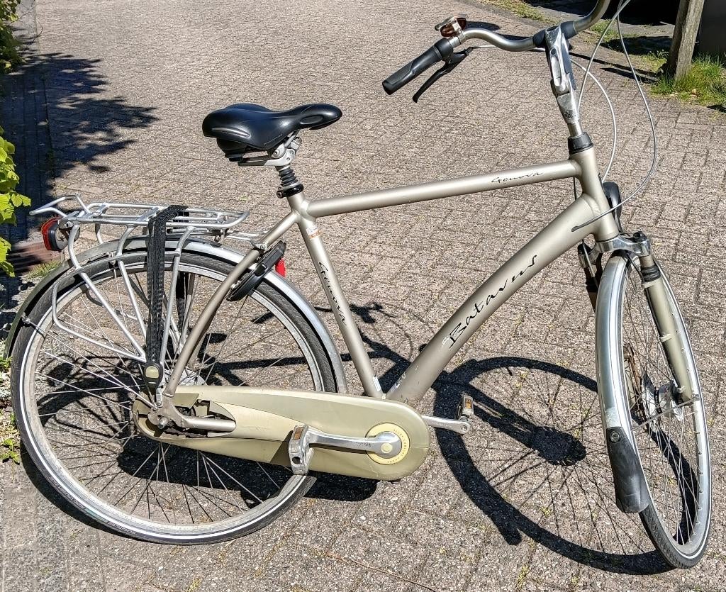 Batavus Genova Herenfiets 28", 8 versnellingsnaaf, Fietsen en Brommers, Fietsen | Heren | Herenfietsen, Ophalen, Gebruikt, Versnellingen