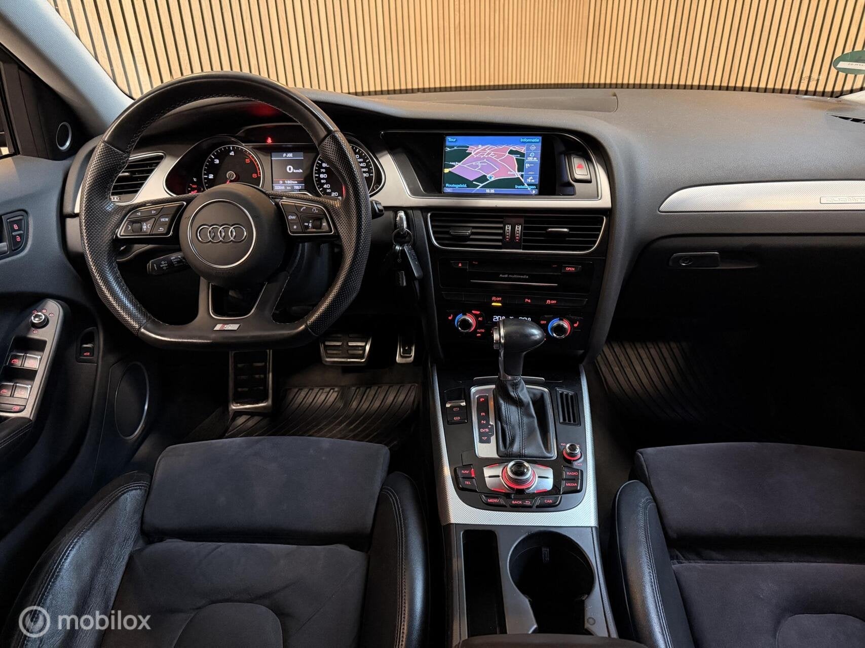 Audi A4 Allroad Quattro 3.0 TDI S-Line APK-10/2027 B&O LEDER, Automaat, Euro 5, Gebruikt, Zwart