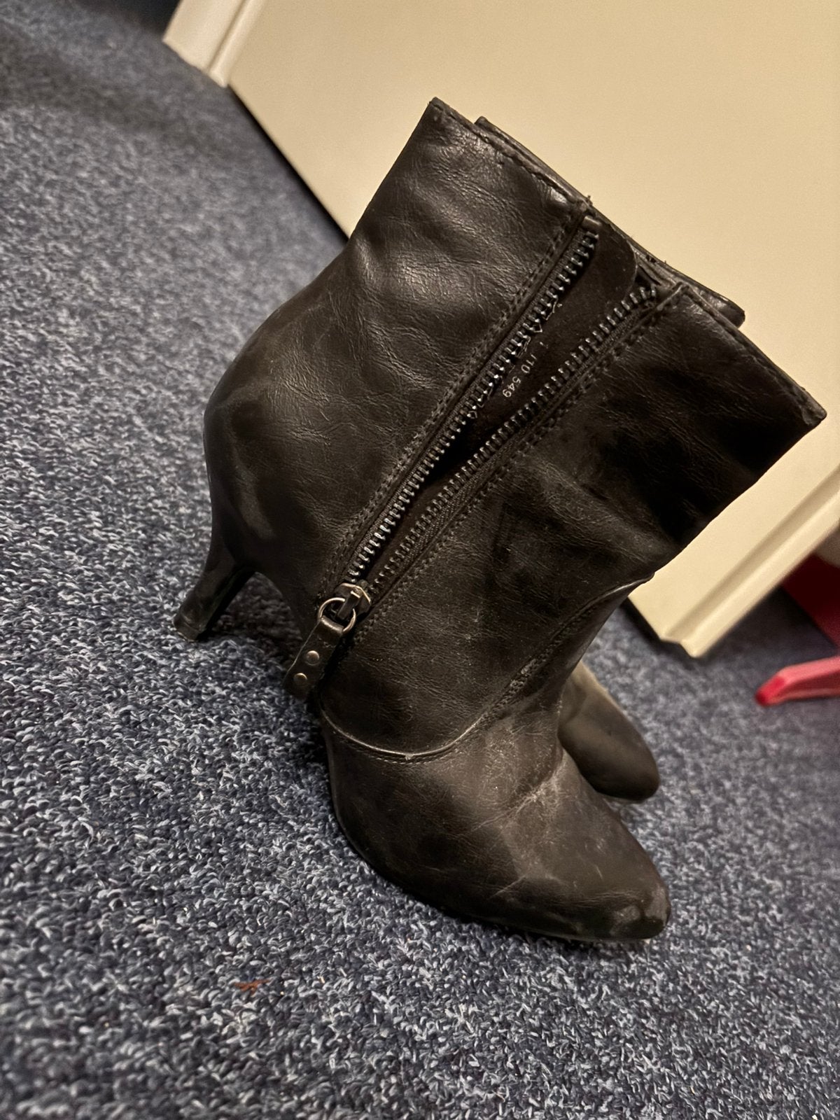 Laarsjes, Kleding | Dames, Schoenen, Ophalen, Zo goed als nieuw, Zwart