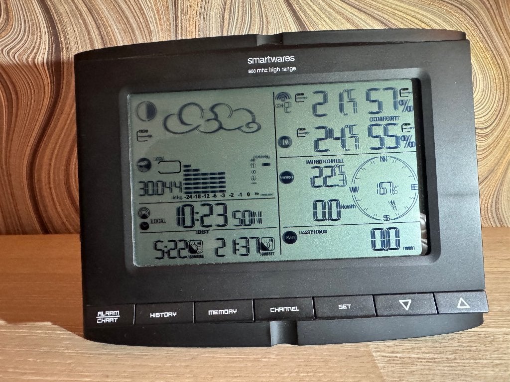 Weerstation 868mhz, Ophalen, Gebruikt, Weerstation