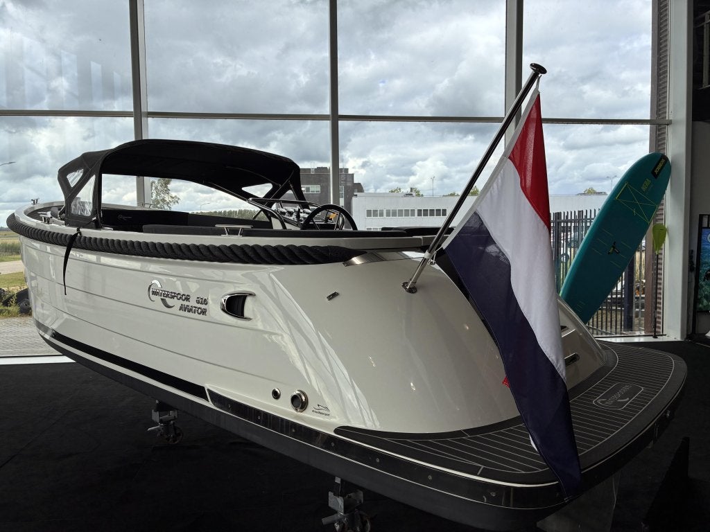Waterspoor 616 aviator + 33 pk Vetus DIRECT LEVERBAAR, 3 m, Tender, Binnenboordmotor, Waterspoor