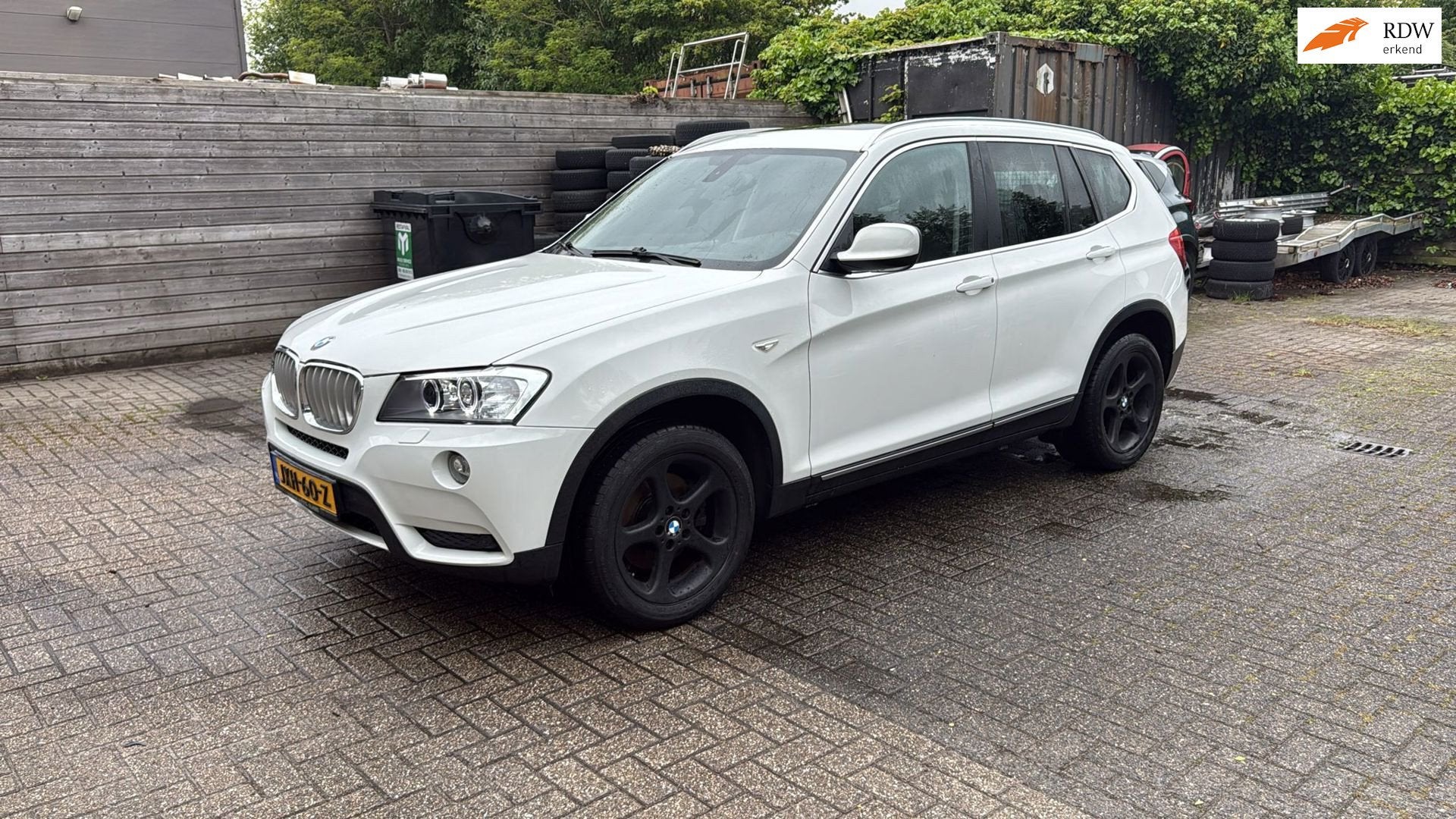 BMW X3 XDrive35i High Executive Navi Pano Leder MOTOR DEFECT, Auto's, Automaat, Gebruikt, 2000 kg, Wit