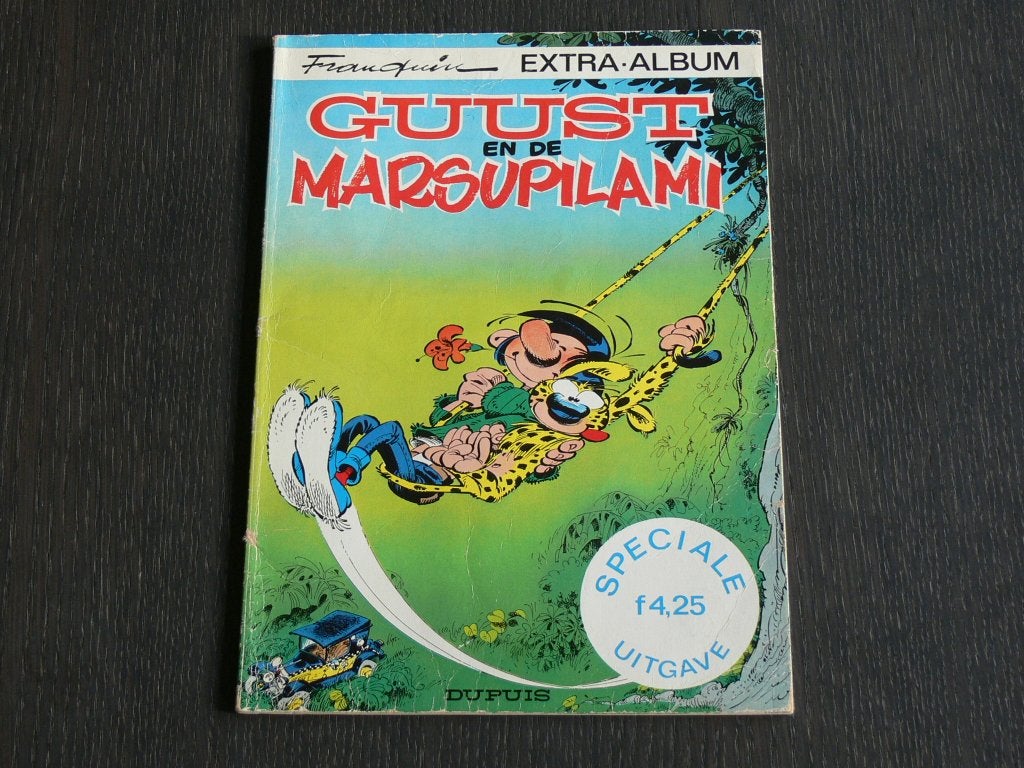 Guust en de Marsupilami, Eén stripboek, Ophalen of Verzenden, Gelezen