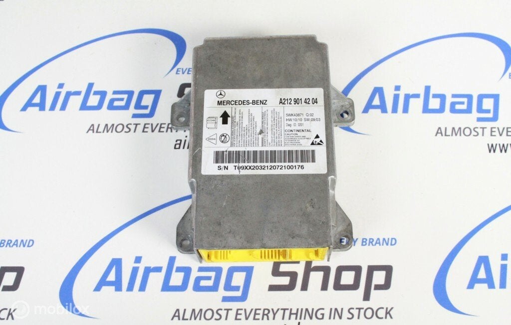Airbag module Mercedes E klasse W212 (2009-2016), Gebruikt, Mercedes-Benz, Ophalen of Verzenden, Mercedes-Benz