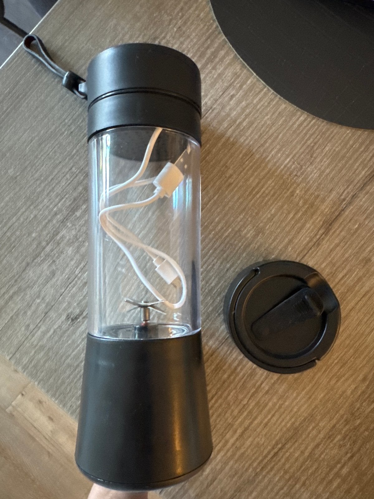 Draagbare Mini Blender - Ideaal voor onderweg, Ophalen of Verzenden, Zo goed als nieuw, Blender to go