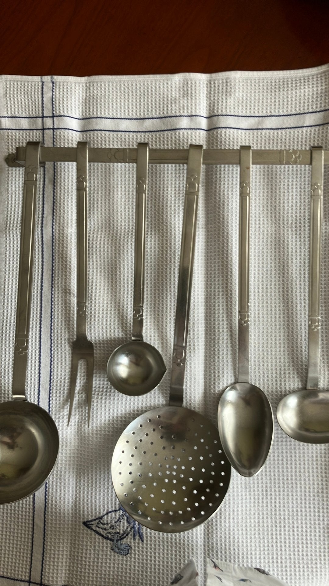 Keuken gerei/ 8-delig van Gero zilmeta roestvast staal, Antiek en Kunst, Verzenden